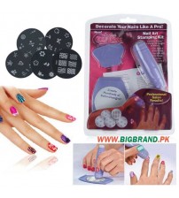 Nail Art Printing Pattern Stamp Kit Set 